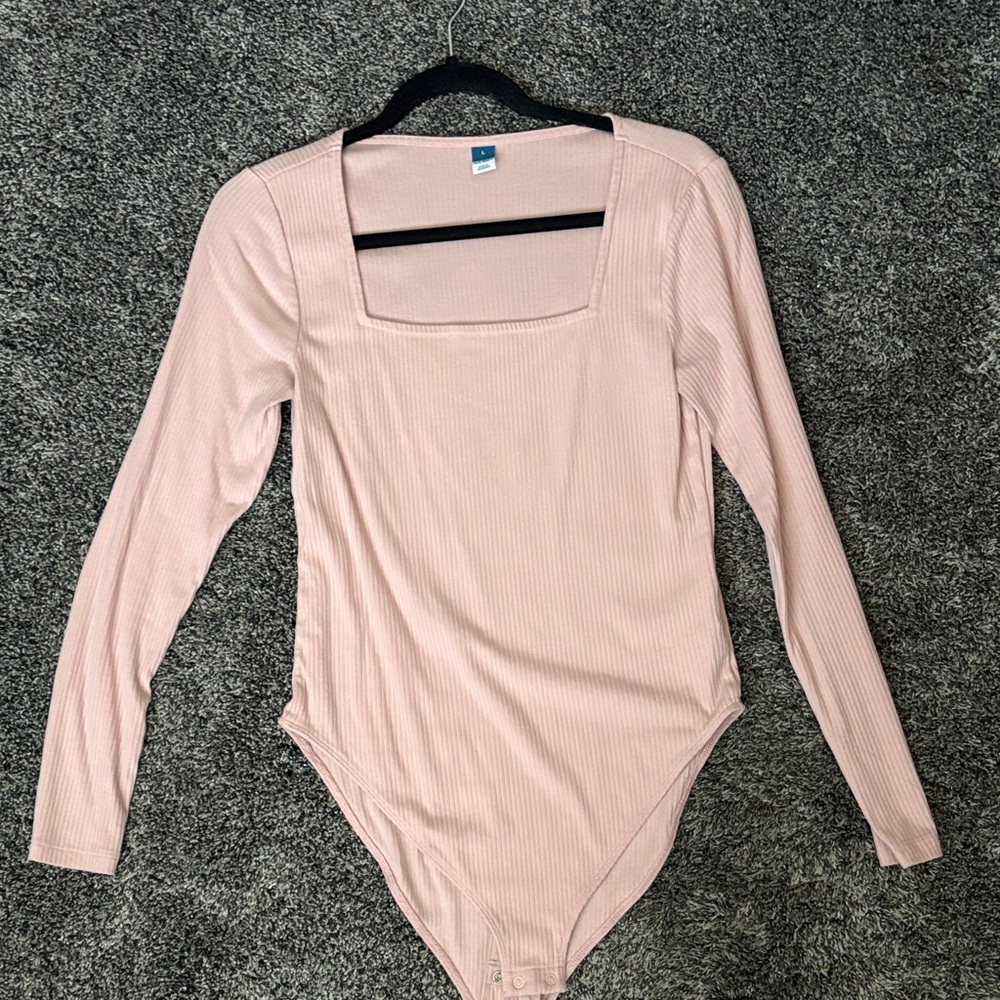 Old Navy Blush Long Sleeve Top